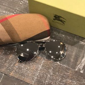 Burberry Aviator Sunglasses